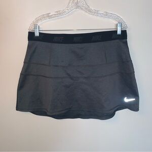 Nike Golf Skirt Mini Grey Black L